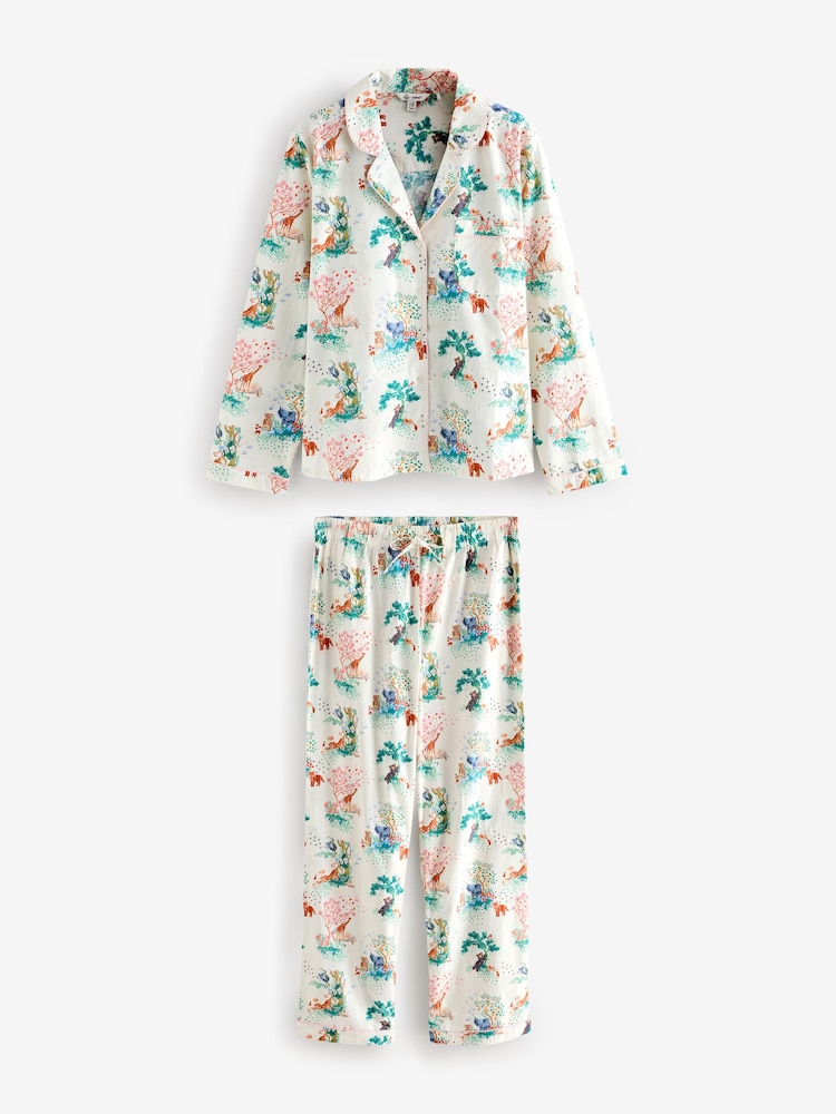 Cath Kidston Ecru Great Ormond Street Hospital Button Through Pyjama Set - Image 1 of 6