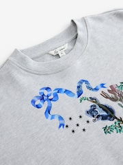 Cath Kidston Grey Great Ormond Street Hospital Sweatshirt - Image 7 of 9