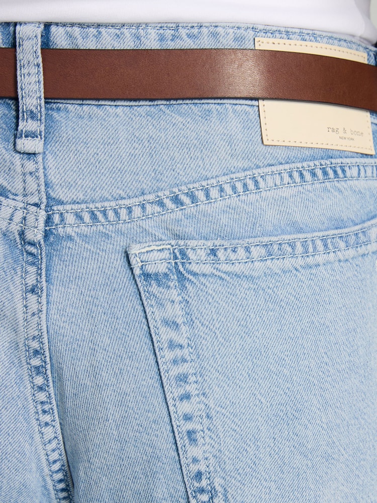 Rag & Bone Blue Featherweight Baggy Dre Low Rise Boyfriend Jeans - Image 6 of 6 Rag & Bone Blue Featherweight Baggy Dre Low Rise Boyfriend Jeans - Image 6 of 6
