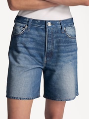 Rag & Bone Blue Miramar Kaia Shorts - Image 1 of 7