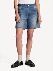 Rag & Bone Blue Miramar Kaia Shorts - Image 2 of 7