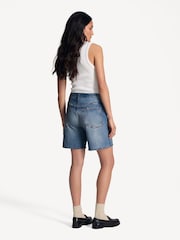 Rag & Bone Blue Miramar Kaia Shorts - Image 4 of 7