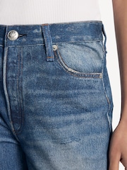 Rag & Bone Blue Miramar Kaia Shorts - Image 6 of 7