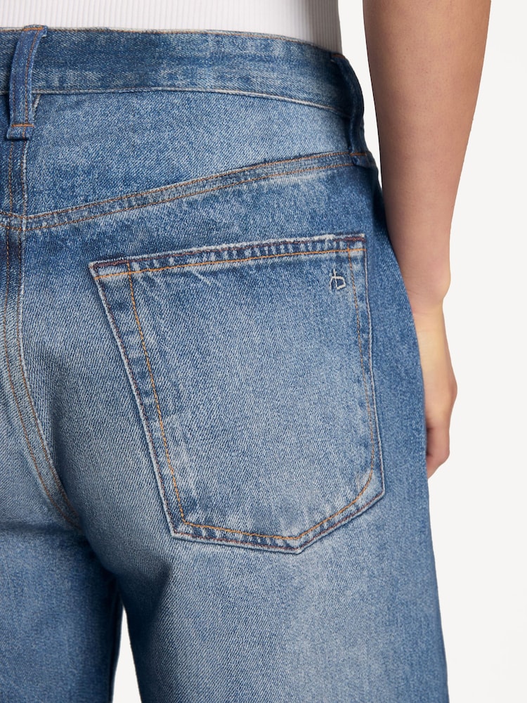 Rag & Bone Blue Miramar Kaia Shorts - Image 7 of 7