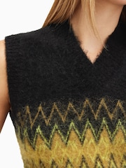 AllSaints Black Clyde Tank Top - Image 2 of 7