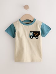 Stone 100% Cotton Digger Pocket T-Shirt - Image 1 of 1