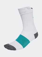 adidas White Ecru RUNxBOOST Sock - Image 1 of 4