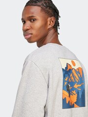 adidas Doodle Hunt Hike Graphic Sweatshirt - Imagem 4 de 6