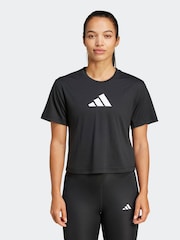 adidas Black T-Shirt - Image 1 of 7