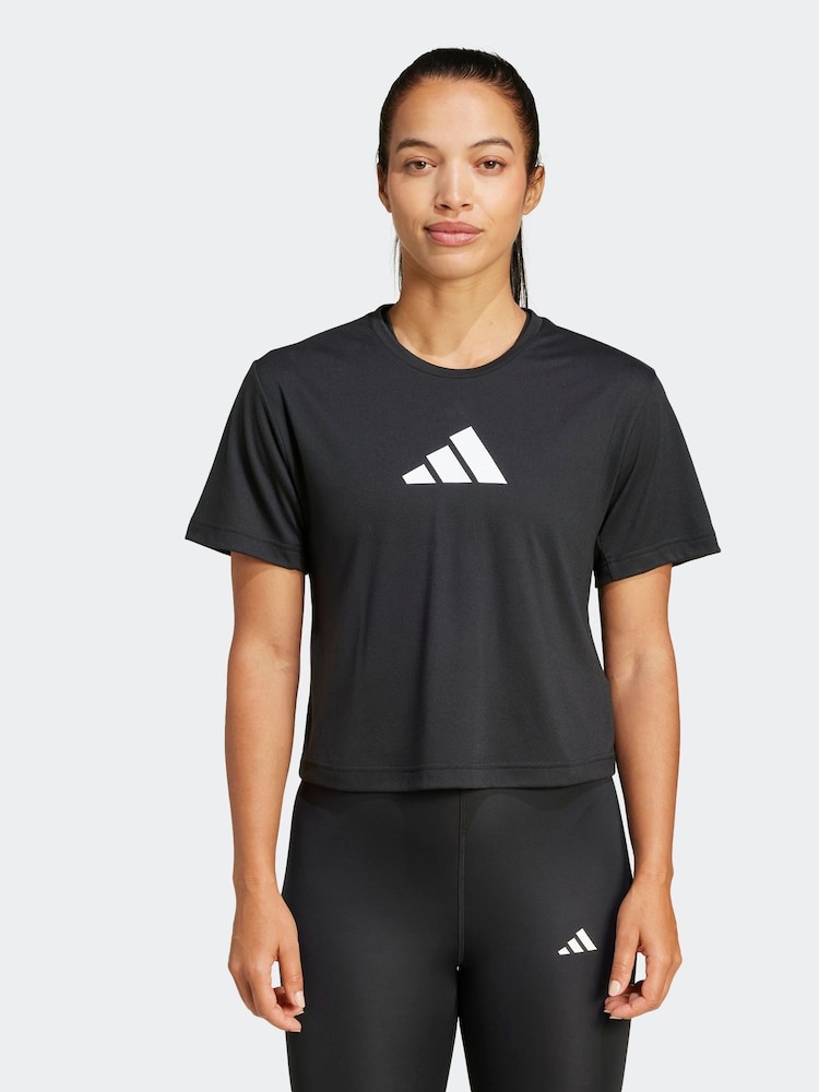 adidas Black T-Shirt - Image 1 of 7