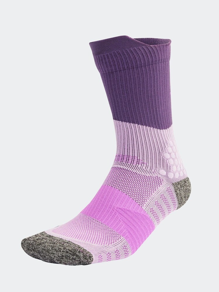 adidas Purple RUNxBOOST Sock - Image 1 of 4 adidas Purple RUNxBOOST Sock - Image 1 of 4
