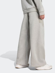 adidas Grey ALL SZN Holiday Glitter Fleece Loose Joggers - Image 2 of 6