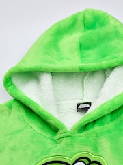 Vanilla Underground Green Kids Super Mario Character Blanket Hoodie - Image 3 of 6