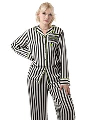 Vanilla Underground Black Womens Beetlejuice Pyjamas - Image 3 of 6
