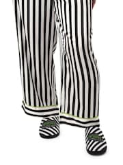 Vanilla Underground Black Womens Beetlejuice Pyjamas - Image 2 of 2