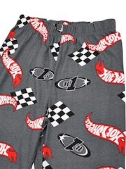 Vanilla Underground Black Mens Hot Wheels 100% Cotton Pyjamas - Image 6 of 6