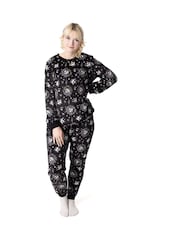 Vanilla Underground Black Womens Disney Nightmare Before Christmas Pyjamas - Image 1 of 6