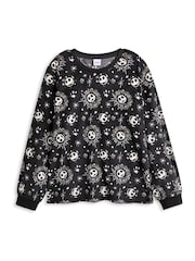 Vanilla Underground Black Womens Disney Nightmare Before Christmas Pyjamas - Image 4 of 6