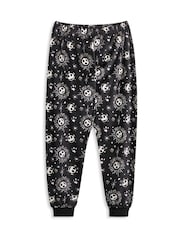 Vanilla Underground Black Womens Disney Nightmare Before Christmas Pyjamas - Image 5 of 6