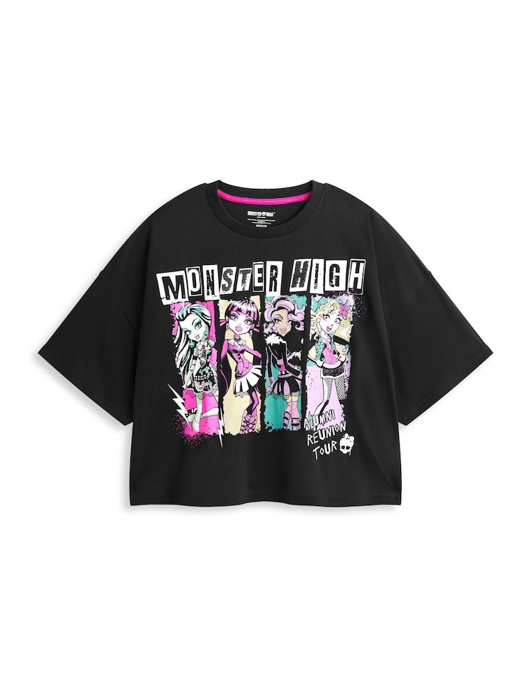 Damska piżama Vanilla Underground z motywem Monster High, w 100% z bawełny - Image 3 of 9