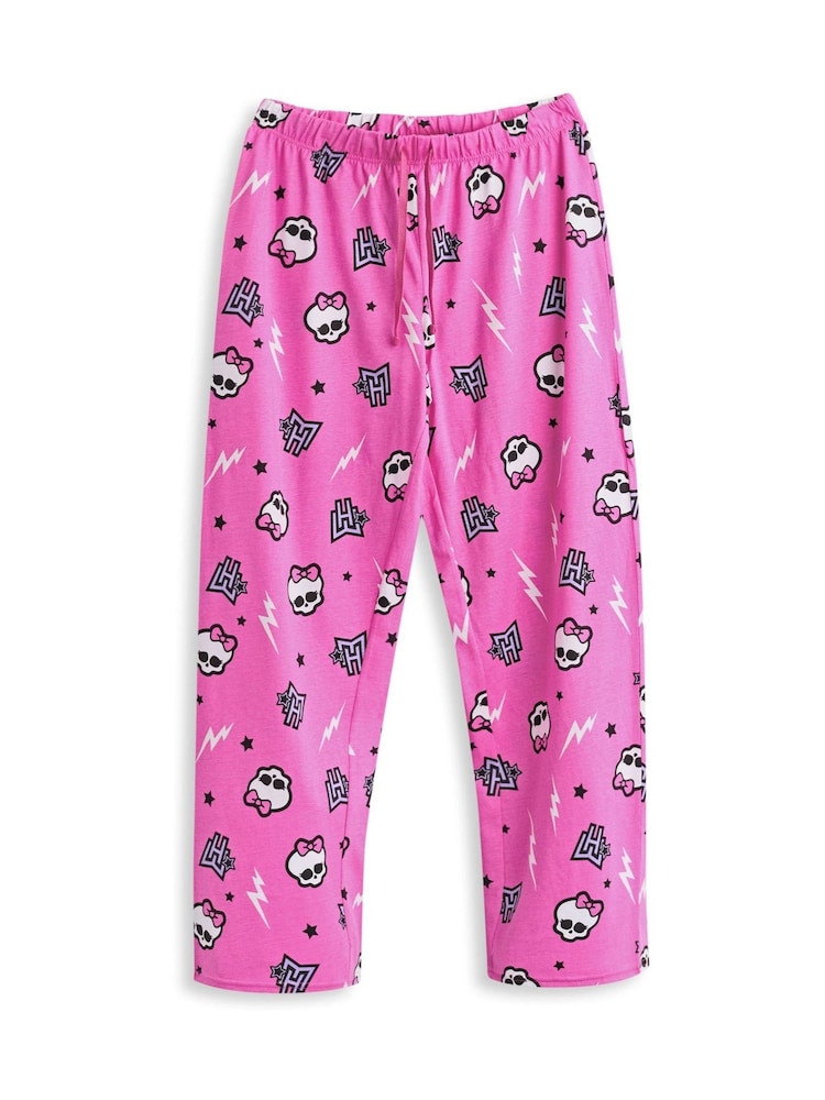 Damska piżama Vanilla Underground z motywem Monster High, w 100% z bawełny - Image 4 of 9