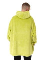 Vanilla Underground Green Mens Shrek Blanket Hoodie - Image 2 of 6