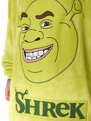 Vanilla Underground Green Mens Shrek Blanket Hoodie - Image 3 of 6