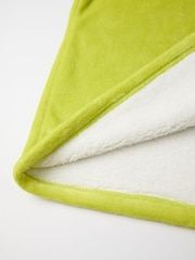 Vanilla Underground Green Mens Shrek Blanket Hoodie - Image 6 of 6