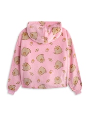 Vanilla Underground Pink Girls Pusheen Blanket Hoodie - Image 2 of 6