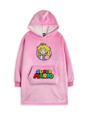 rožnata - Vanilla Underground Kid Super Mario Znak odeja kapucar; jopa/pulover s kapuco - Slika 1 iz 6