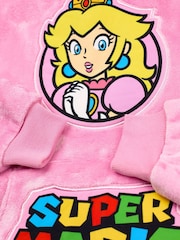 rožnata - Vanilla Underground Kid Super Mario Znak odeja kapucar; jopa/pulover s kapuco - Slika 6 iz 6