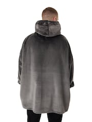 Vanilla Underground Black Mens Nirvana Blanket Hoodie - Image 2 of 6