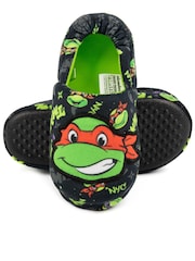 Vanilla Underground Black Boys Teenage Mutant Ninja Turtles Slippers - Image 3 of 6