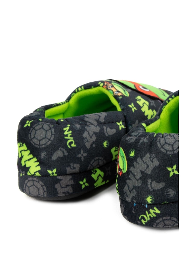 Vanilla Underground Black Boys Teenage Mutant Ninja Turtles Slippers - Image 5 of 6