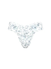 Victoria's Secret White Floral Thong Knickers - Image 3 of 3