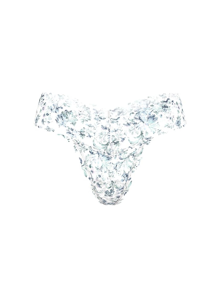 Victoria's Secret White Floral Thong Knickers - Image 3 of 3 Victoria's Secret White Floral Thong Knickers - Image 3 of 3