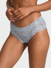 Victoria's Secret Blue Leopard Cheeky Knickers - Image 1 of 2