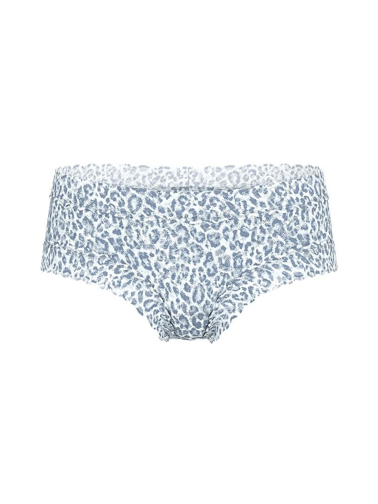 Victoria's Secret Blue Leopard Cheeky Knickers - Image 3 of 3