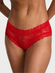 Victoria's Secret Lipstick Red Cheeky Knickers - Image 1 of 3