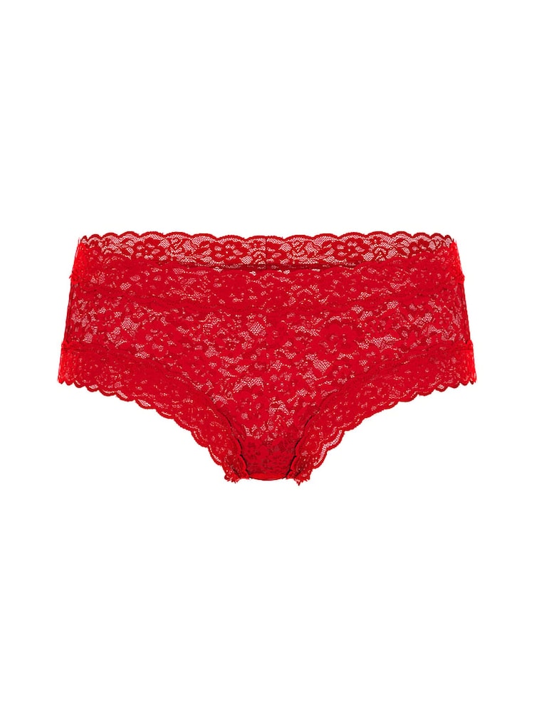 Victoria's Secret Lipstick Red Cheeky Knickers - Image 3 of 3