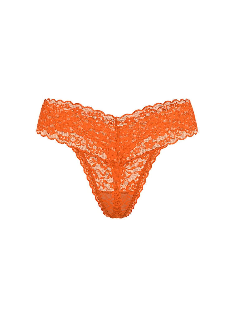 Victoria's Secret Wild Orange Thong Knickers - Image 3 of 3