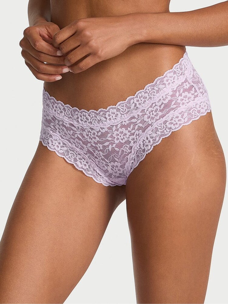 Victoria's Secret Delicate Violet Purple Cheeky Knickers - Image 1 of 2