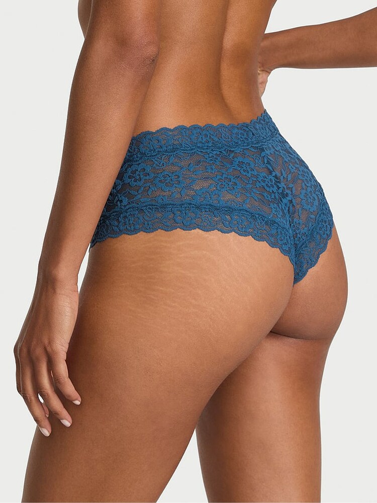 Victoria's Secret Midnight Sea Blue Cheeky Knickers - Image 2 of 2