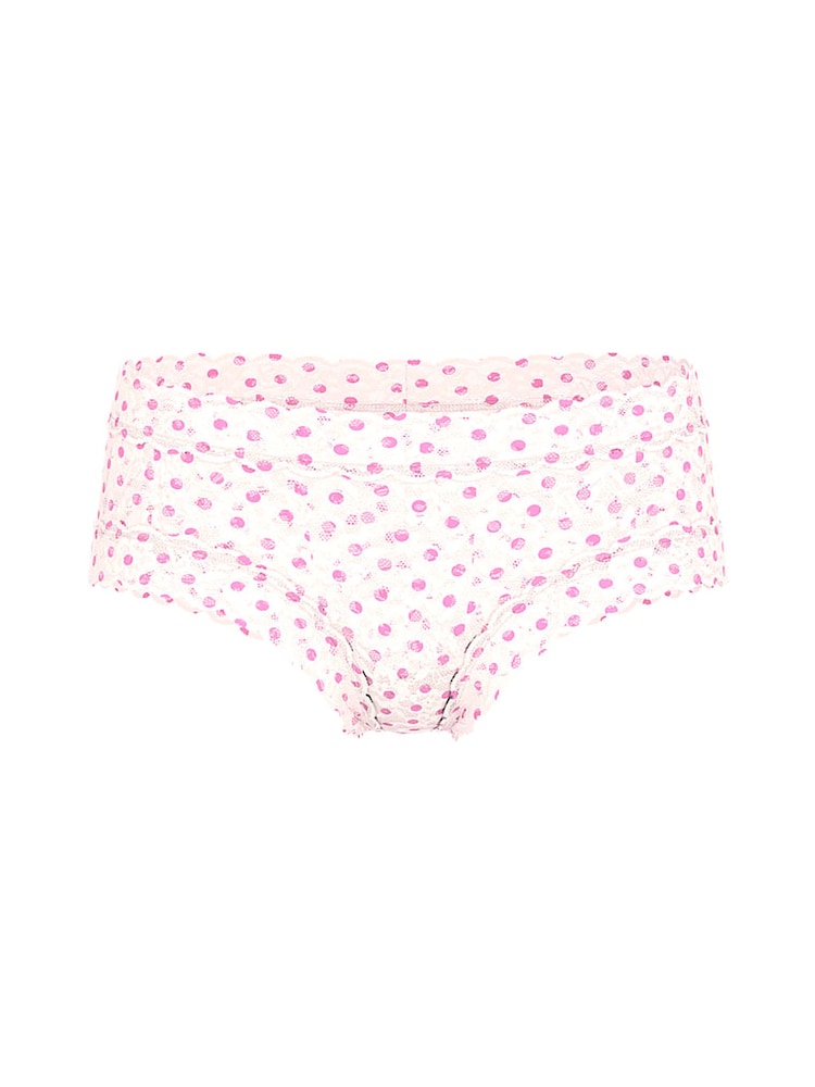 Victoria's Secret Purest Pink Dot Cheeky Knickers - Image 3 of 3