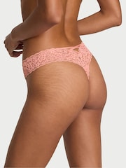 Victoria's Secret Peachy Orange Thong Strappy Back Knickers - Image 2 of 3