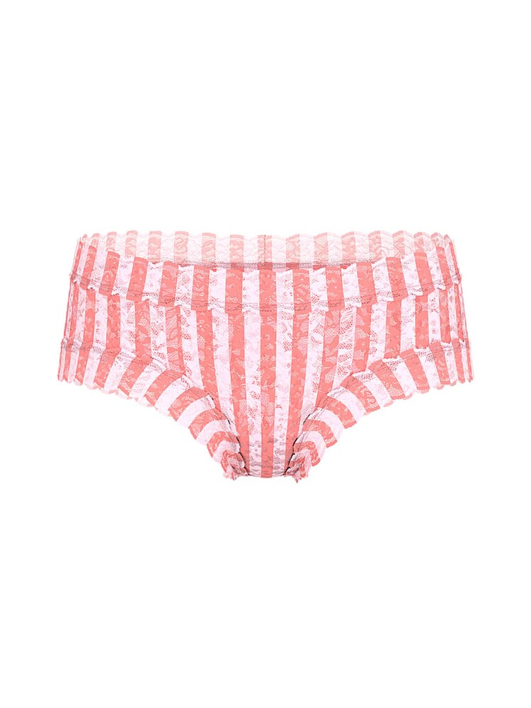 Victoria's Secret Pretty Blossom Pink Stripe Cheeky Knickers - Image 3 of 3