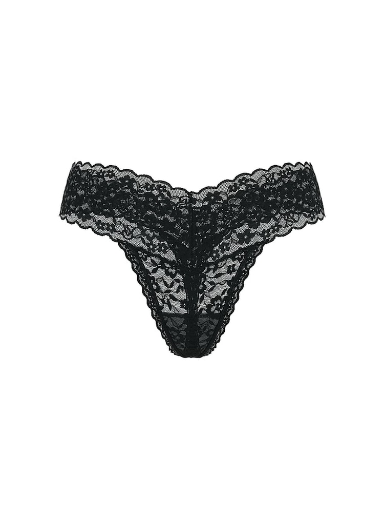 Victoria's Secret Black Thong Knickers - Image 3 of 3
