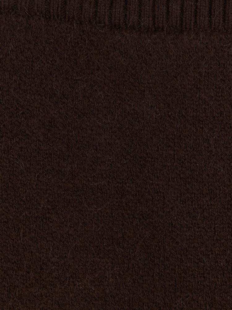 River Island Brown Asymetric Wrap Mini Skirt - Image 6 of 6 River Island Brown Asymetric Wrap Mini Skirt - Image 6 of 6