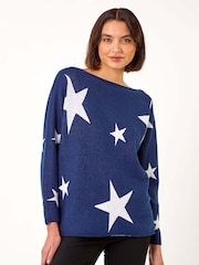 Roman Star Jacquard Jumper - Imagem 4 de 5