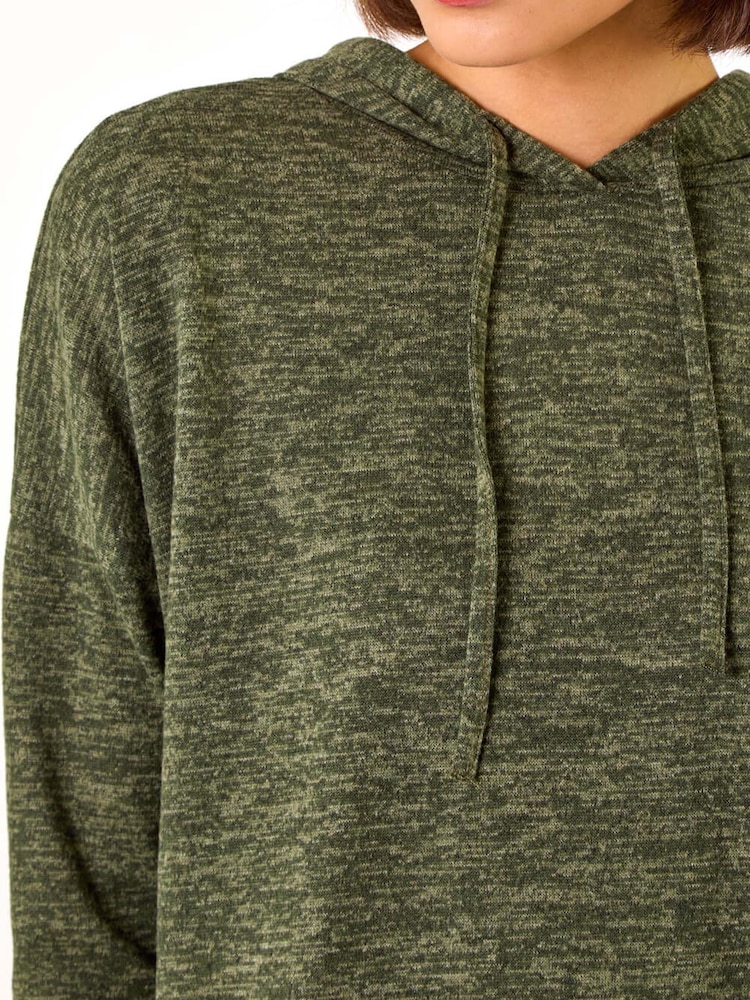 Roman Green Soft Drawstring Hoodie - Image 5 of 5